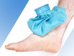 Chườm đá giúp giảm đau cho bệnh nhân gút chuom-da